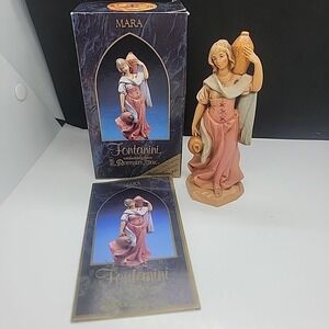 1996 Membership Only Fontanini Roman Nativity Mara w/box story card Preview Ed